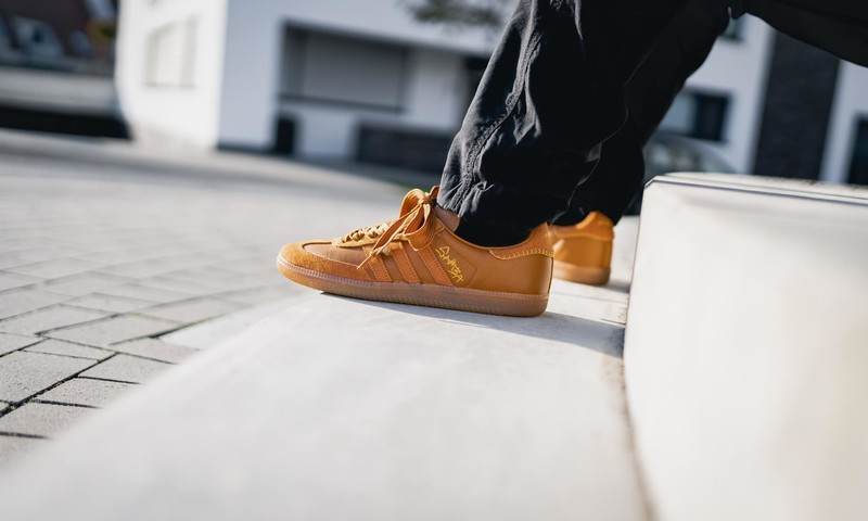 Adidas samba store craft ochre